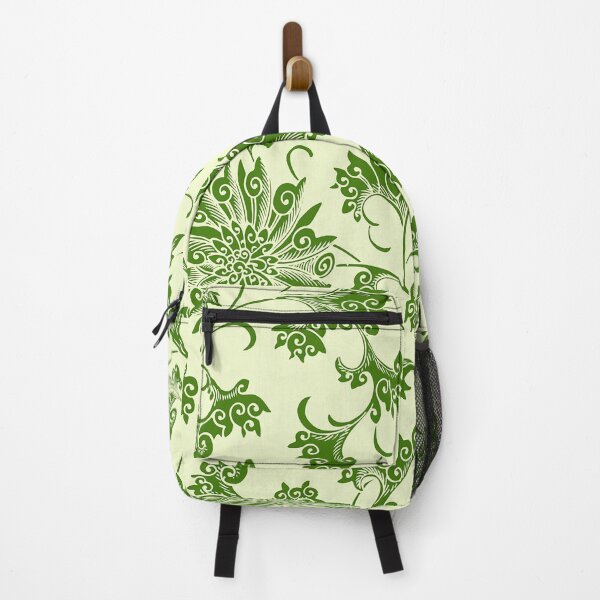 Item preview, Modern Exhibition William Morris Green Floral Pattern designed and sold by Tamas Das.