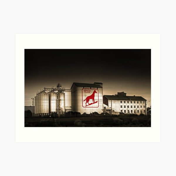 Dingo Flour Mill - Fremantle Western Australia Art Print