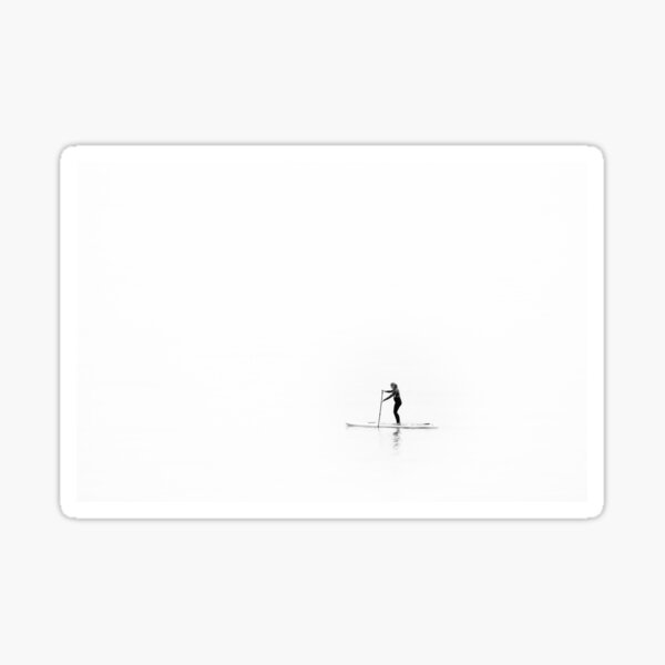Stand up paddle boarder Sticker