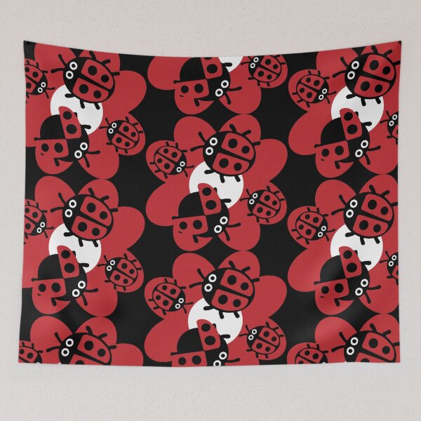 Item preview, Ladybird Family - Coccinellidae Beetle - Red And Black Ladybids - Sweet Kids Gifts designed and sold by happygiftideas.