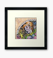 Genesis Fanart The Famous Charisma Label by Frank Grabowski Framed Print