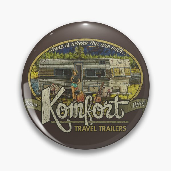 Item preview, Komfort Travel Trailers 1966 designed and sold by AstroZombie6669.