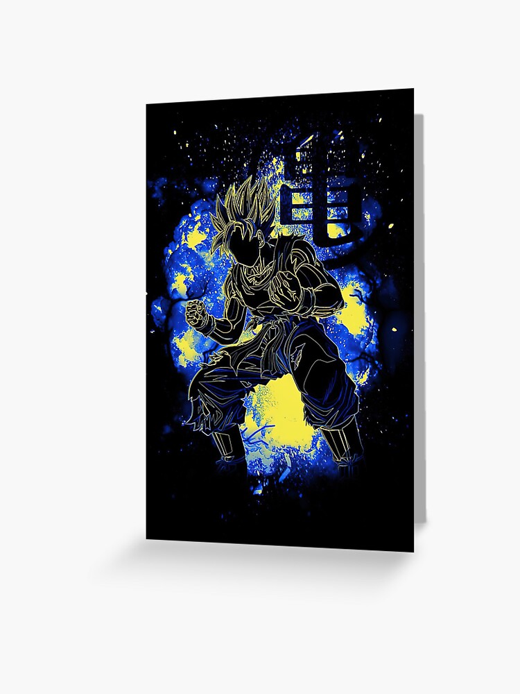 Goku SSJ Blue | Greeting Card