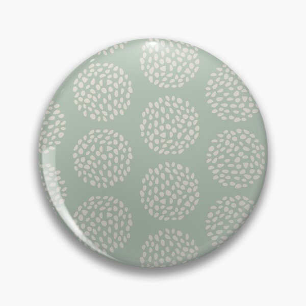 Item preview, Pale Green Boho Abstract Leaf Pattern designed and sold by SageStoneCo.