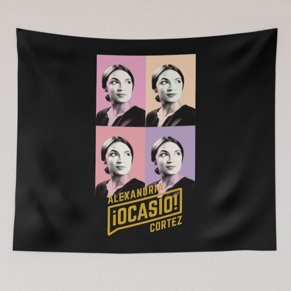 Item preview, Alexandria Ocasio Cortez Fitted Scoop  designed and sold by hinerboeyk.