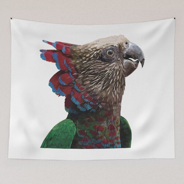Item preview, Hawk-headed Parrot designed and sold by obscurite.