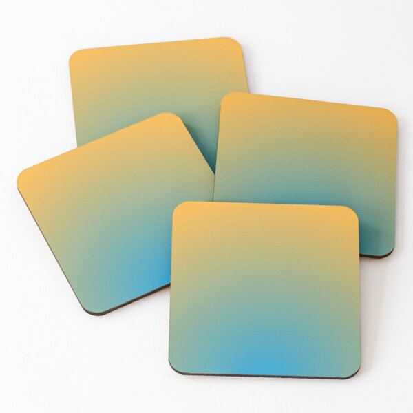 Item preview, Blue and Orange Aura Gradient Ombre Sombre Abstract  designed and sold by Tamas Das.