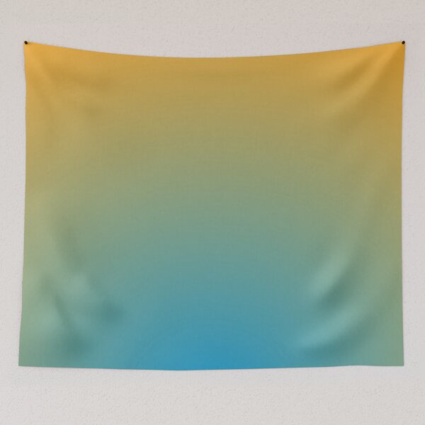 Item preview, Blue and Orange Aura Gradient Ombre Sombre Abstract  designed and sold by Tamas Das.