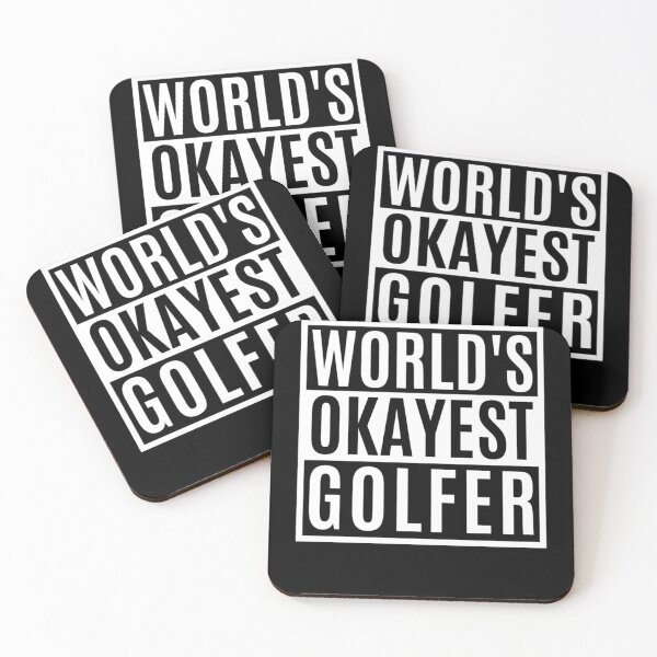Item preview, World's Okayest Golfer | Father's Day Golf Quotes designed and sold by chetan786.
