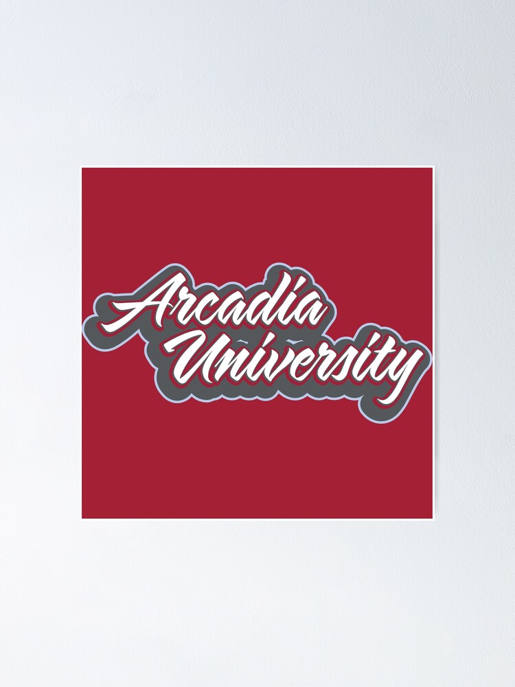 "Arcadia University Knights" Poster for Sale by AtomicDucky Redbubble