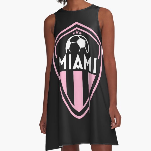 Aperçu de l'œuvre Insigne de logo de conception de fan original de maillot de football de Miami créée et vendue par janiecujmlillie.