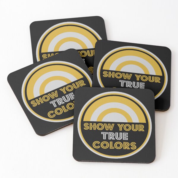 Item preview, Show Your True Colors - True Colours - Be Who You Are - Love And Support designed and sold by happygiftideas.