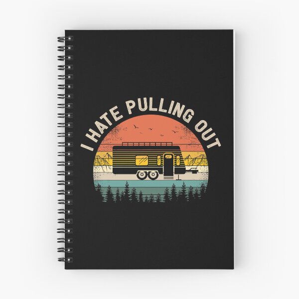 Item preview, Camping I Hate Pulling Out Vintage Camper Travel Trailer designed and sold by BennetJaco.