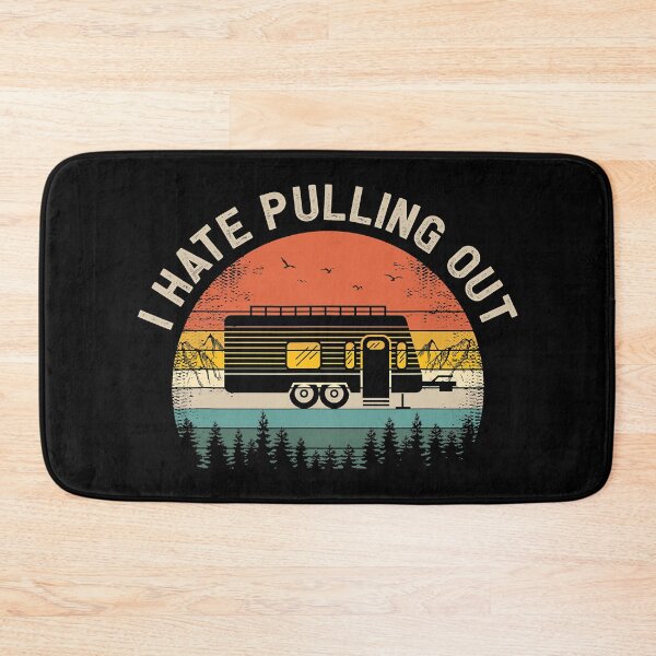Item preview, Camping I Hate Pulling Out Vintage Camper Travel Trailer designed and sold by BennetJaco.