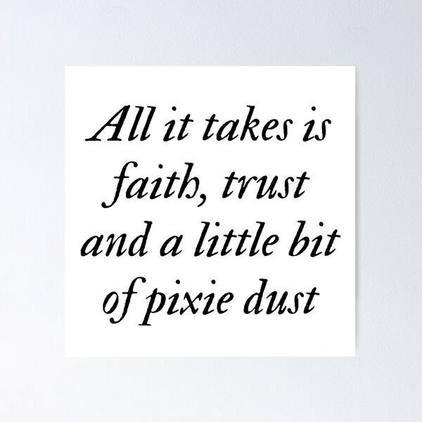 Item preview, peter pan quote designed and sold by broadwaygirl142.