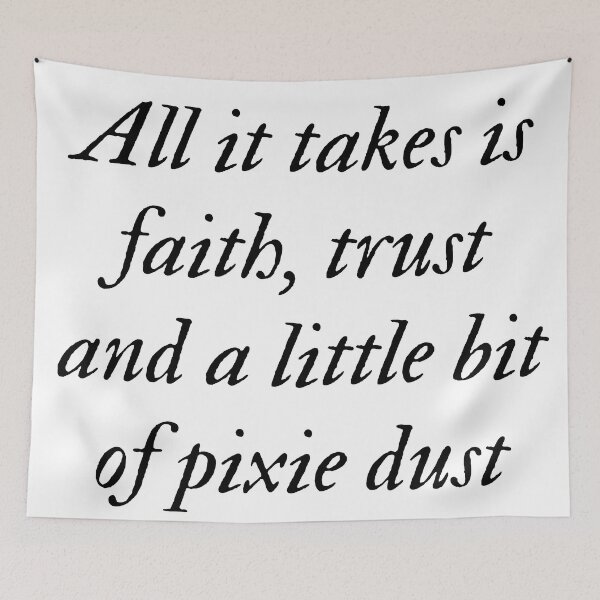 Item preview, peter pan quote designed and sold by broadwaygirl142.