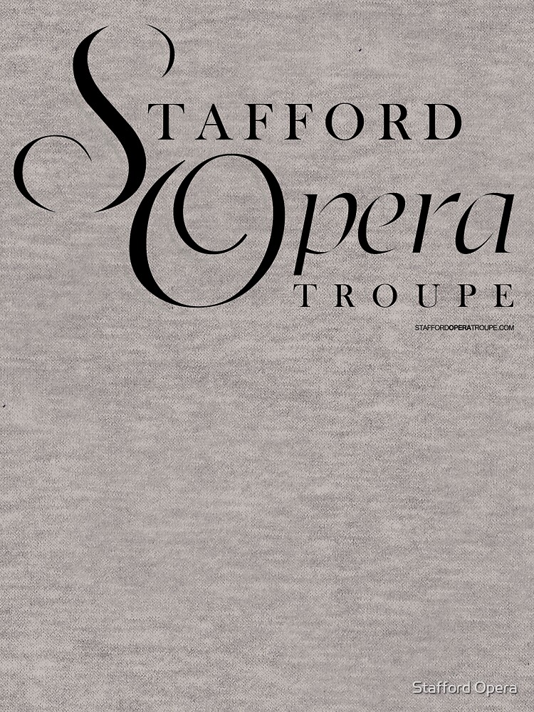 Thumbnail 5 of 5, Lightweight Hoodie, Stafford Opera Troupe - The Classic designed and sold by breenichols.