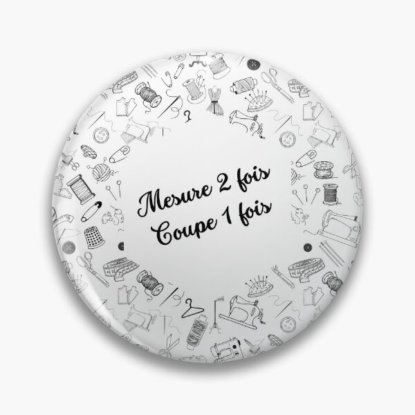 Item preview, Seam: measure twice, cut once designed and sold by PausePapote.
