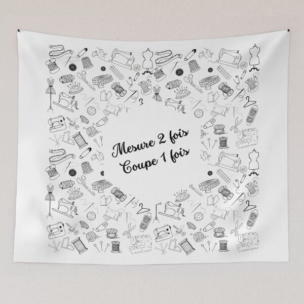 Item preview, Seam: measure twice, cut once designed and sold by PausePapote.