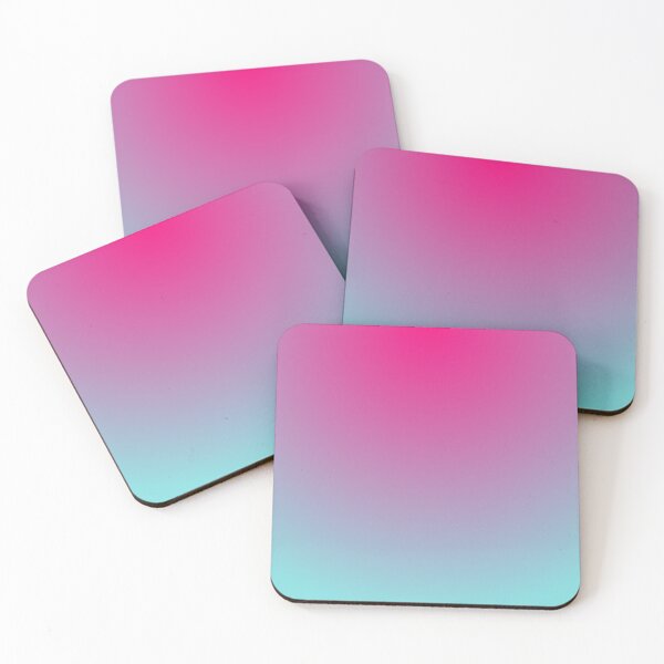 Item preview,  Blue and hot pink Aura Gradient Ombre Sombre Abstract  designed and sold by Tamas Das.