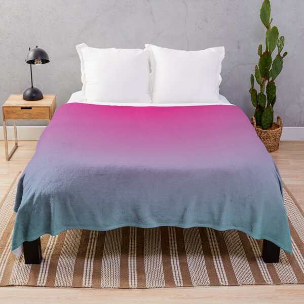 Item preview,  Blue and hot pink Aura Gradient Ombre Sombre Abstract  designed and sold by Tamas Das.