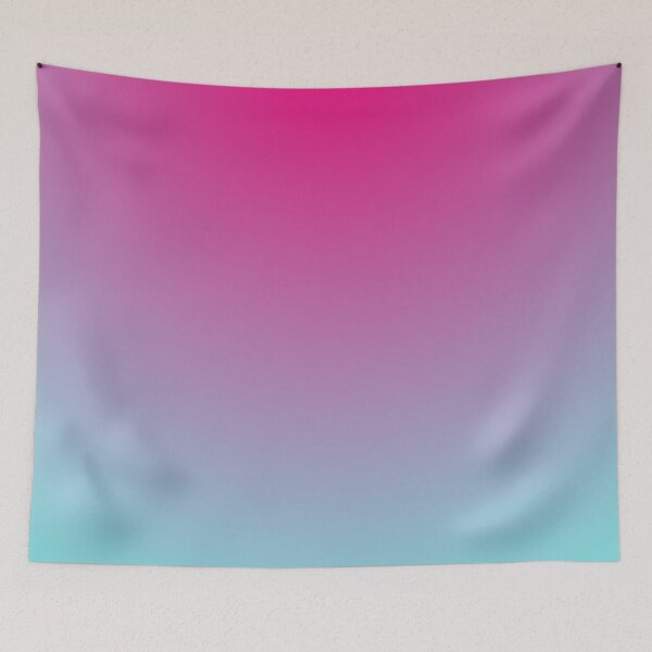 Item preview,  Blue and hot pink Aura Gradient Ombre Sombre Abstract  designed and sold by Tamas Das.