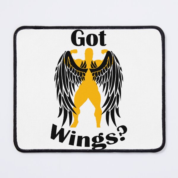 Item preview, Bodybuilding Back Pose Got Wings? Big Lats designed and sold by designsbyted.