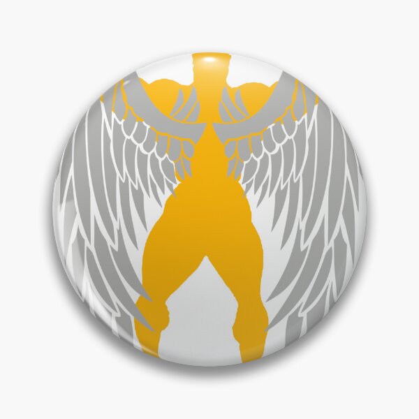 Item preview, Bodybuilding Back Pose Got Wings? Big Lats Gold designed and sold by designsbyted.