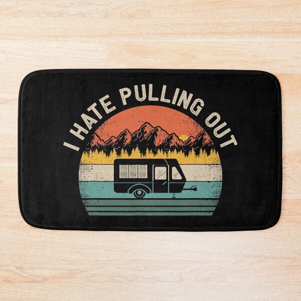 Item preview, Camping I Hate Pulling Out Vintage Camper Travel Trailer designed and sold by BennetJaco.