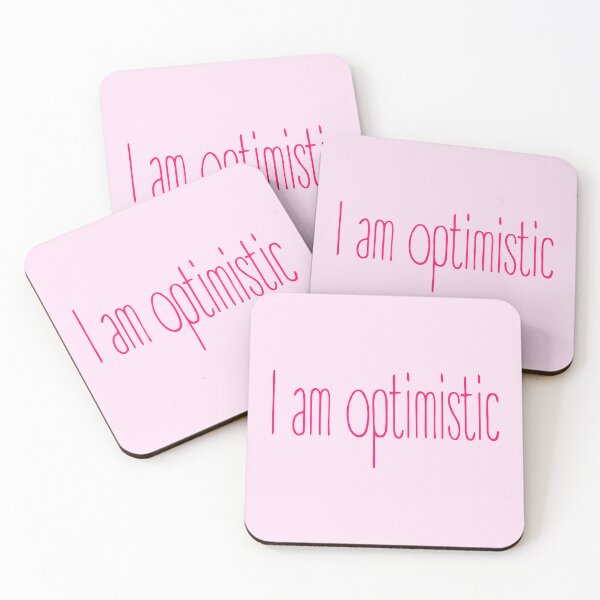 Item preview, I am optimistic - positive affirmation designed and sold by PausePapote.
