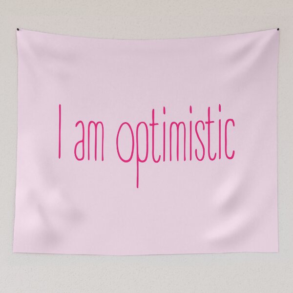 Item preview, I am optimistic - positive affirmation designed and sold by PausePapote.