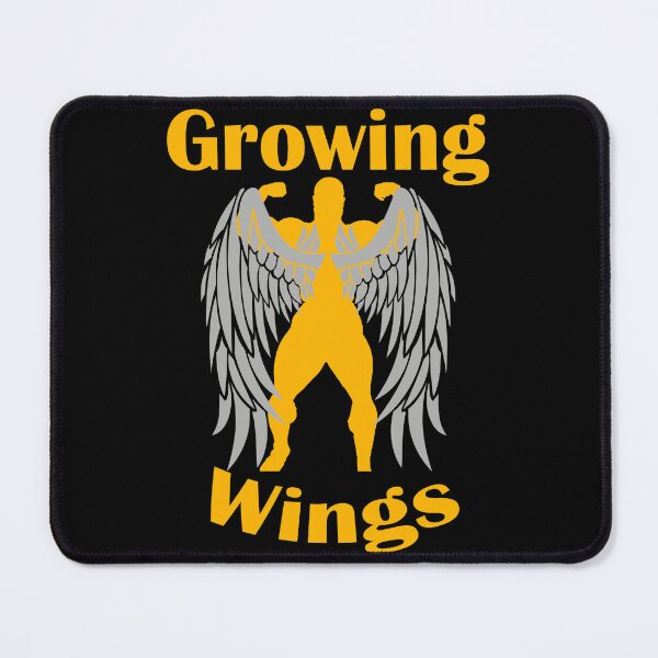 Item preview, Bodybuilding Back Pose Growing Wings? Big Lats Gold designed and sold by designsbyted.