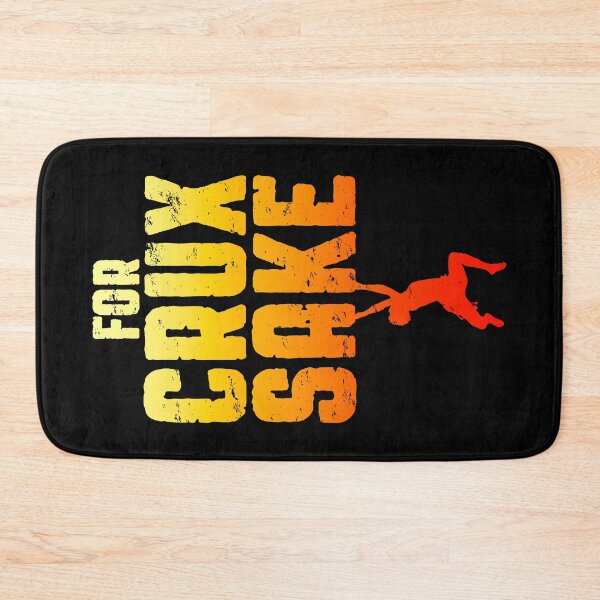 Item preview, For Crux Sake Rock Climbing Bouldering Funny Climber Boy designed and sold by GrandeDuc.