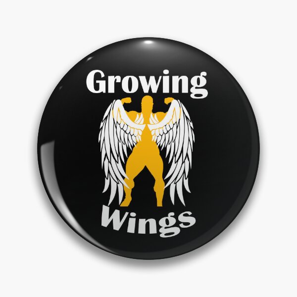 Item preview, Bodybuilding Back Pose Growing Wings? Big Lats White designed and sold by designsbyted.