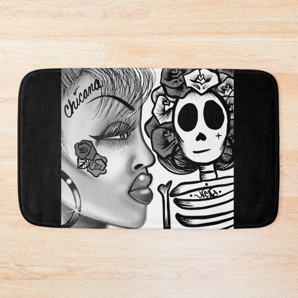 Item preview, Chicana y la calaca designed and sold by Madeline Alvizo Ramirez Studios .