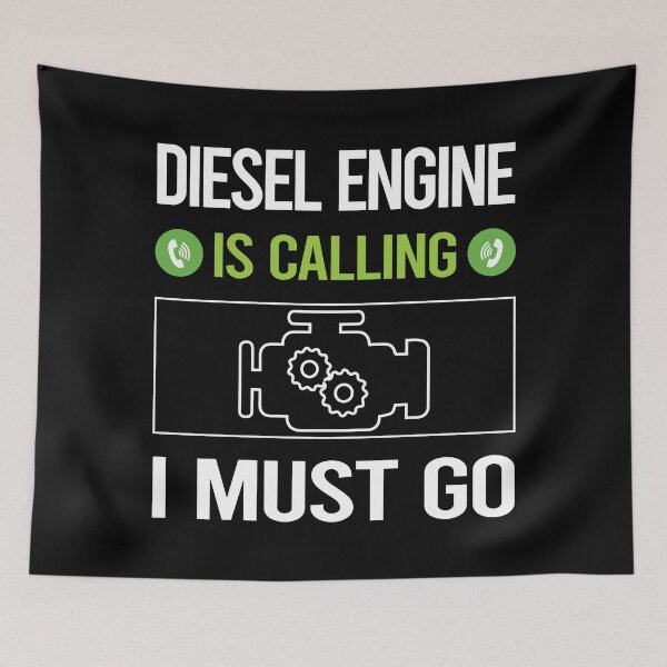 Item preview, It Is Calling Diesel Engine designed and sold by saraokcstreva.