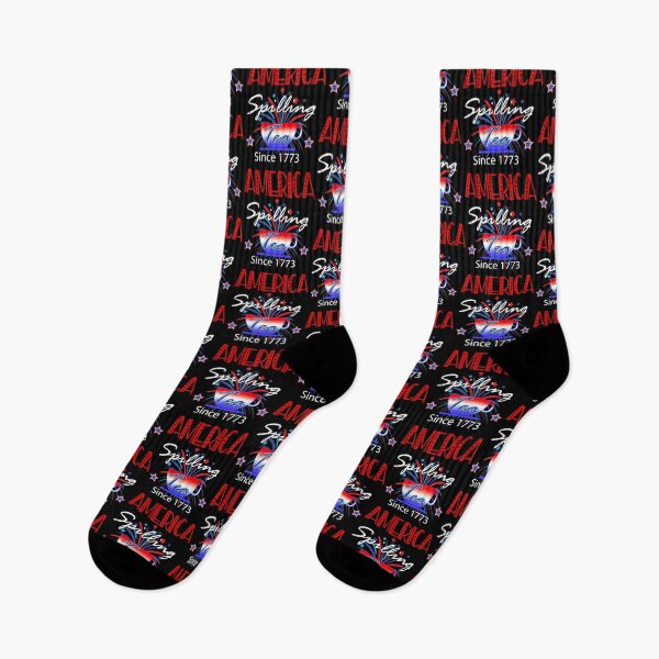 Item preview, America Spilling Tea Since 1773 Fourth of July  Classic  designed and sold by hinerboeyk.