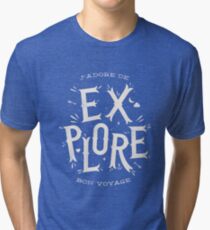 J'adore de Explore Tri-blend T-Shirt