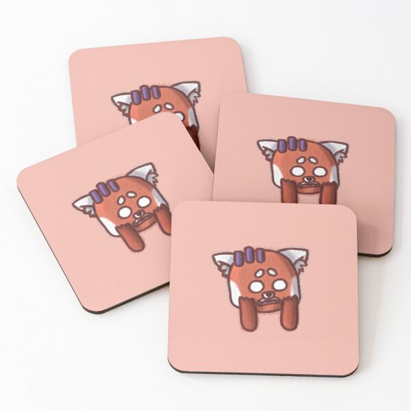 Item preview, Scared Turning Red Panda designed and sold by Stupickeroonies.