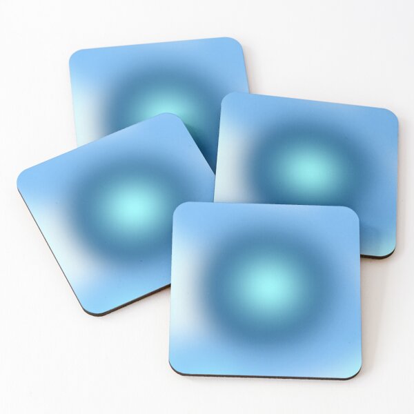 Item preview, Spiritual Blue Aura Gradient Ombre Sombre Abstract  designed and sold by Tamas Das.