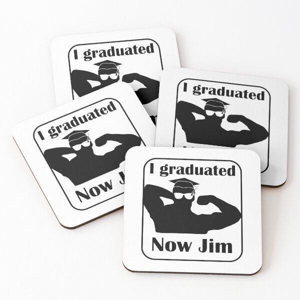 Item preview, I graduated now Jim bodybuilding pose graduation designed and sold by designsbyted.