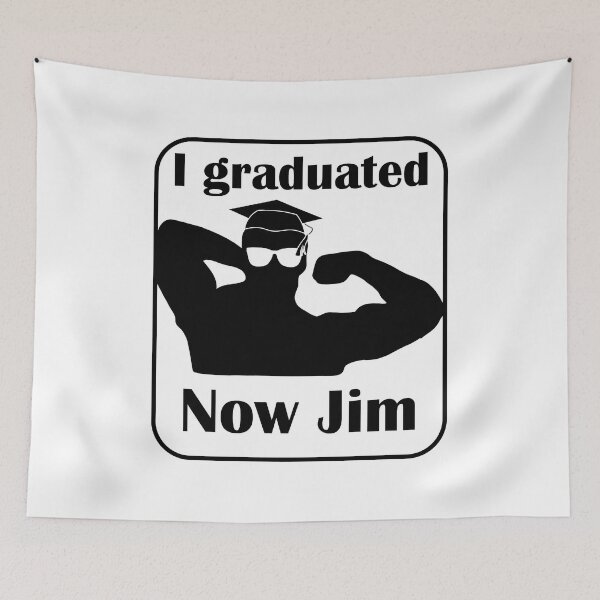 Item preview, I graduated now Jim bodybuilding pose graduation designed and sold by designsbyted.