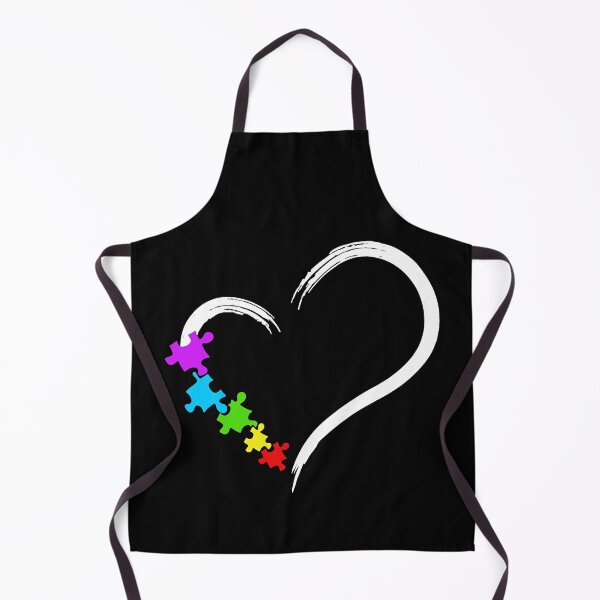 Item preview, Heart Autism Awareness Love Puzzle Simple Idea Autism Family designed and sold by HaaChris-Artis.