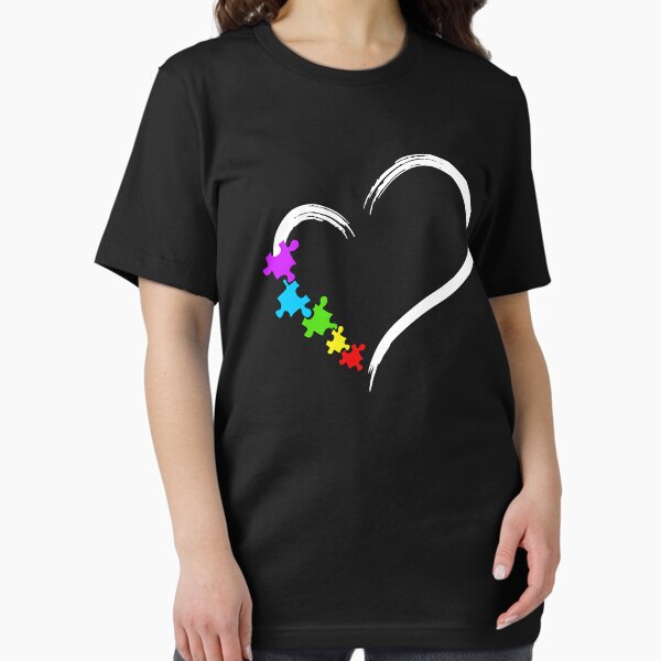 Item preview, Corazón Concienciación sobre el autismo Amor Rompecabezas Idea simple Autismo Familia designed and sold by HaaChris-Artis.