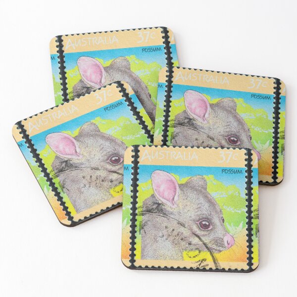 Item preview,  Australian 37c Animal Stamp Set - Possum designed and sold by 2AGoodHome.