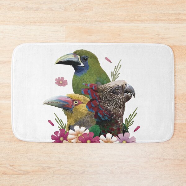 Item preview, toucans and parrot designed and sold by obscurite.