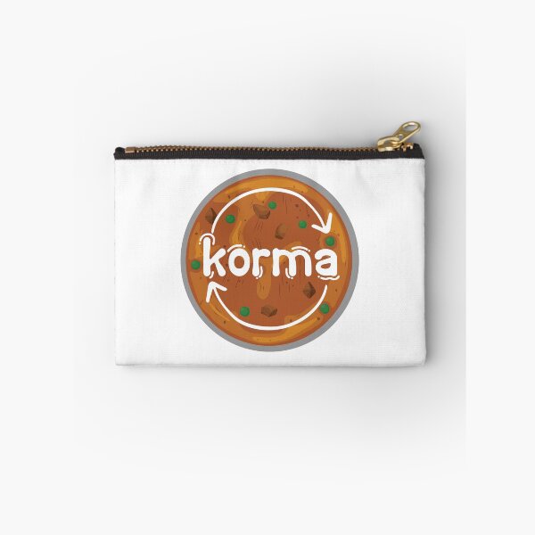Item preview, Instant Korma or Instant Karma Funny India Pakistan Food design  designed and sold by alltheprints.