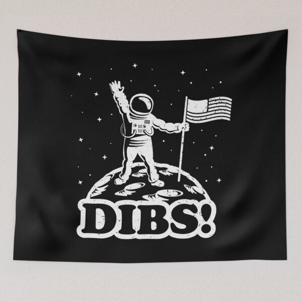 Item preview, American Astronaut Dibs on Moon Essential  designed and sold by hinerboeyk.