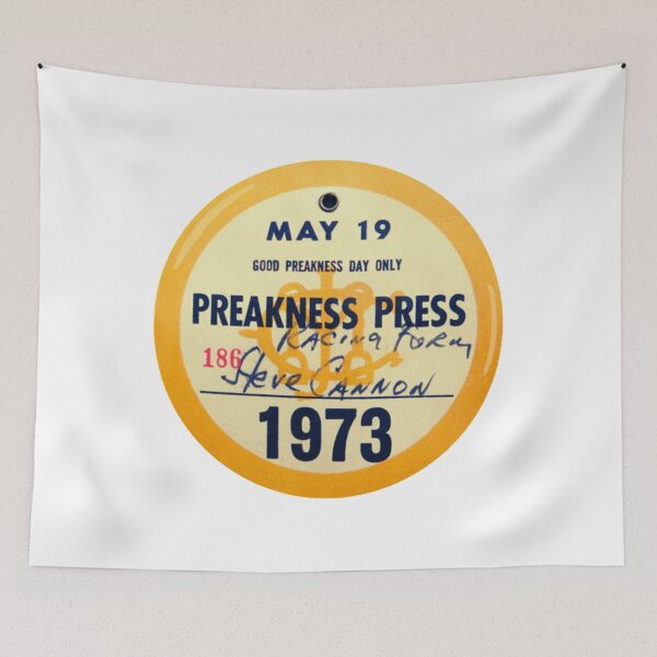 Item preview, Preakness Press Pass 1973 Secretariat   designed and sold by Keithord.