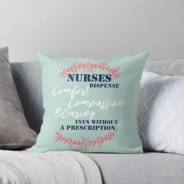 Artikelvorschau, Comfort, Compassion & Care - Krankenschwestern Pflege RN Krankenschwester Praktiker entworfen und verkauft von papillondesign.